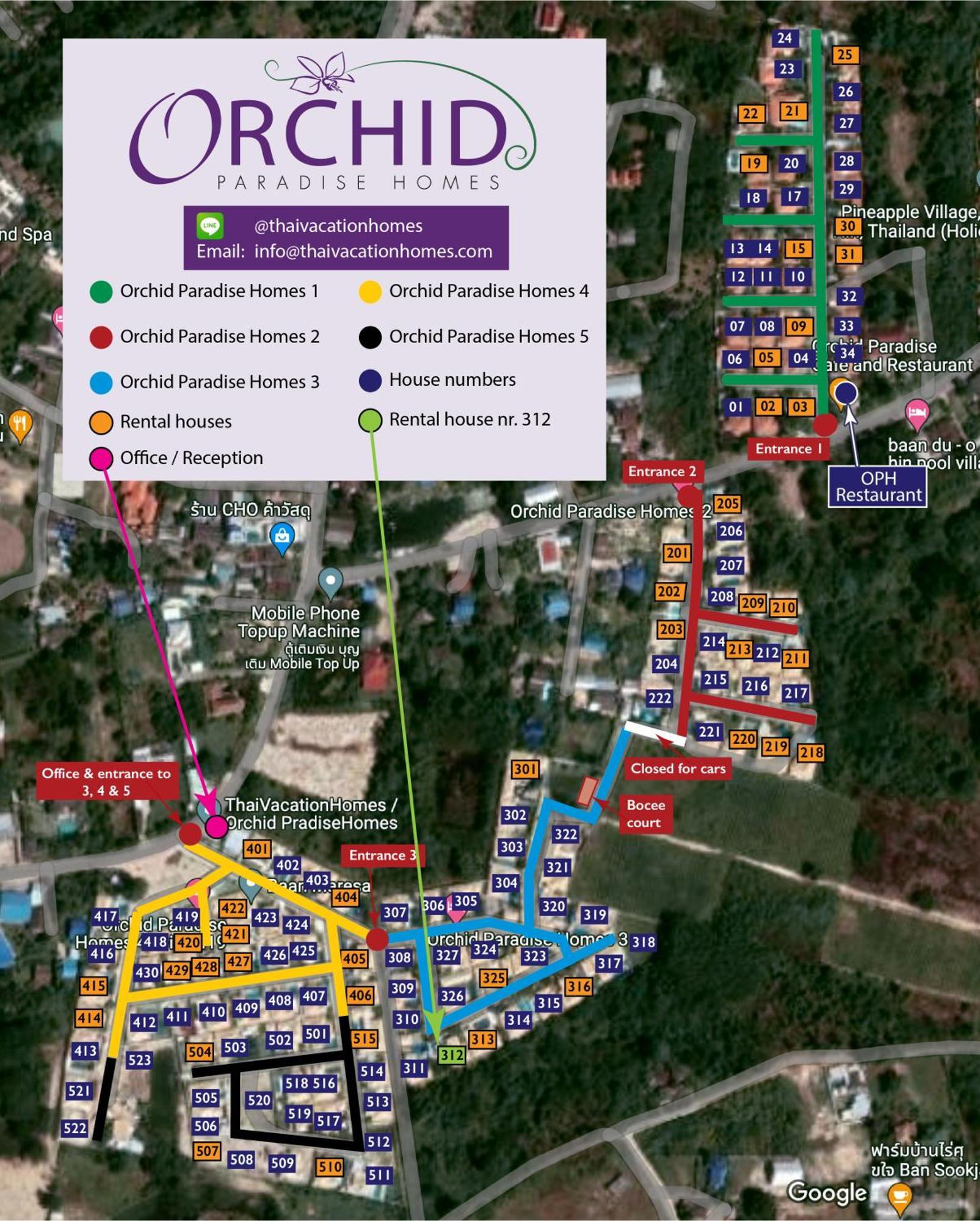 הואה הין Orchid Paradise Homes 312 מראה חיצוני תמונה